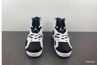 Oreo Jordan 384664-101 Retro 6 0816